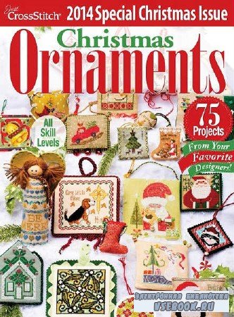 Just Cross Stich Vol.32 6 Christmas Ornaments - 2014