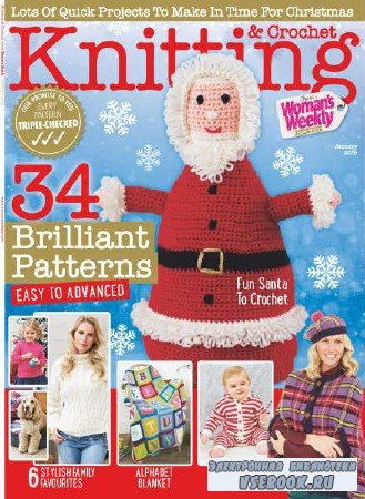 Knitting & Crochet from Womans Weekly 1 - 2018